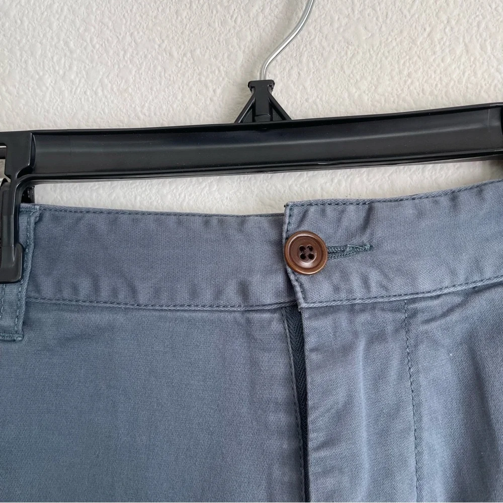 Faherty Washed Grey 4 Pocket Shorts
